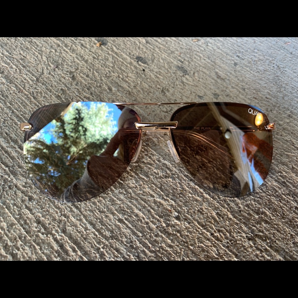 Quay aviator sunglasses